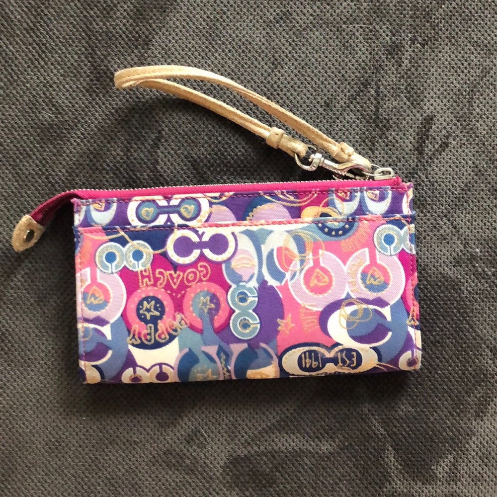 Coach wristlet